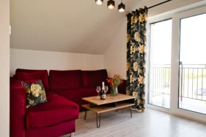 Wnętrze apartamentów Blue Sky w Zatorze (6)