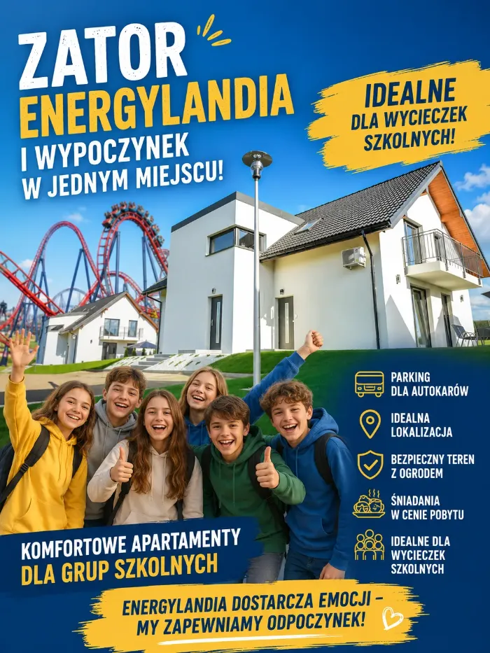wycieczki do Energylandii z noclegiem w pobliżu